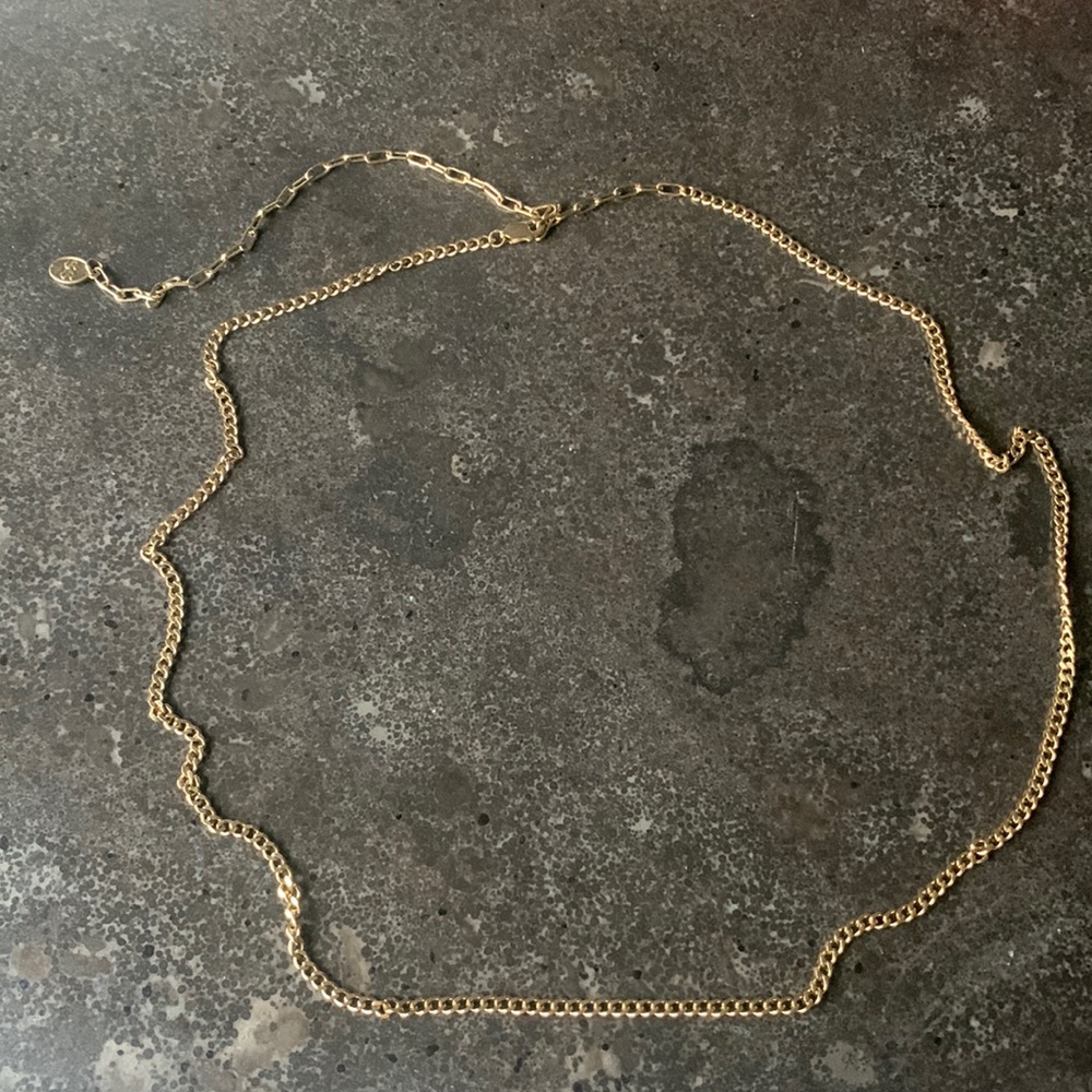 Luv AJ Gold Layered Chain Necklace